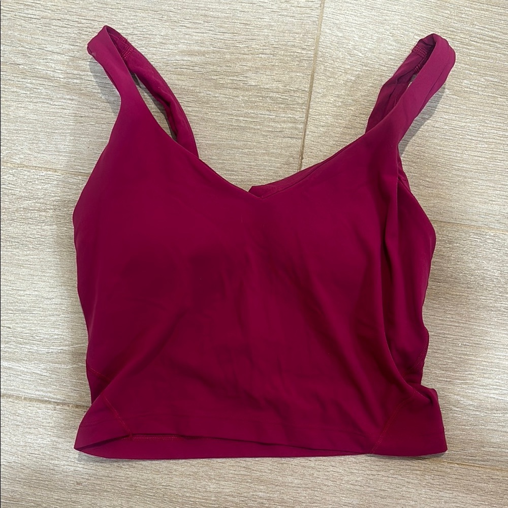 Vibrant Red Tank Top